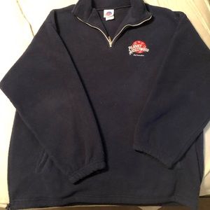 Planet Hollywood fleece quarter zip